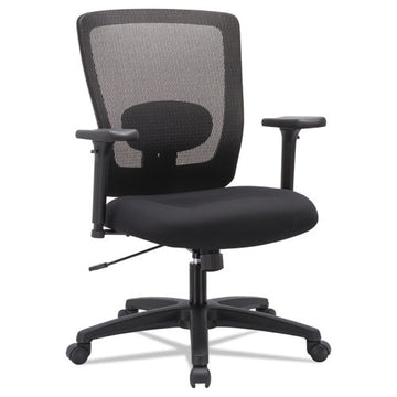 Alera® Alera Envy Series Mesh Mid-back Swivel-tilt Chair, Supports Up To 250 Lb, 16.88" To 21.5" Seat Height, Black freeshipping - TVN Wholesale
